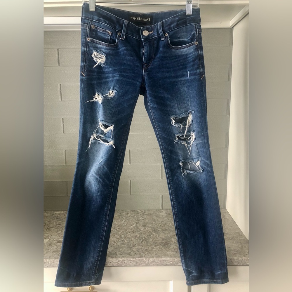 Express Skinny Low Rise Jean